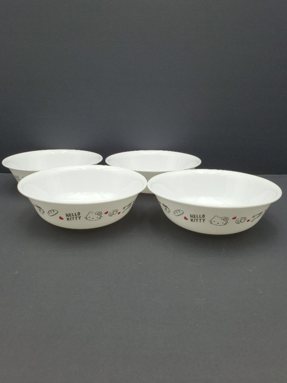 Corelle Hello Kitty Cereal Bowls Corning Hello Kitty Very Delicious Soup Bowls